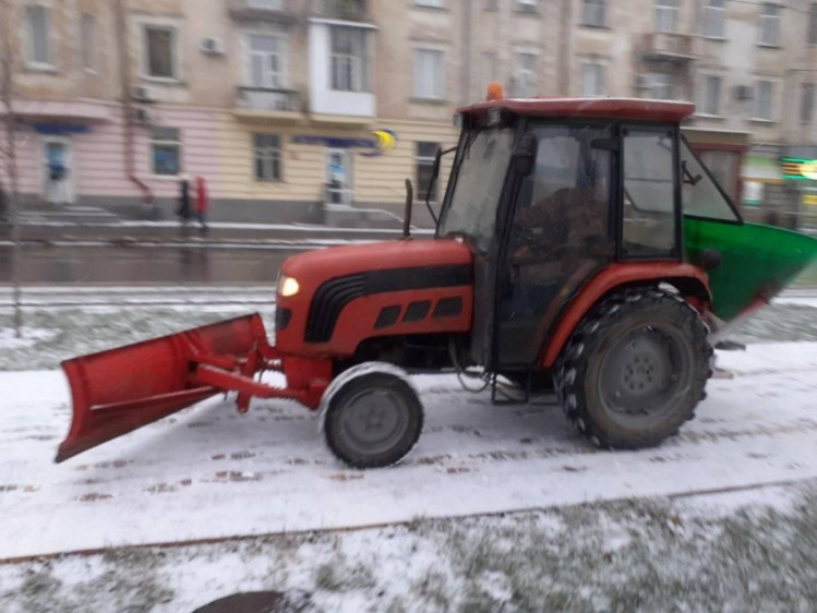 Винничане на Старый новый год дождались обещанного снега (Фото)