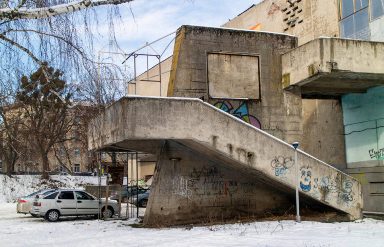 Колишній кінотеатр "Росія" у Вінниці
