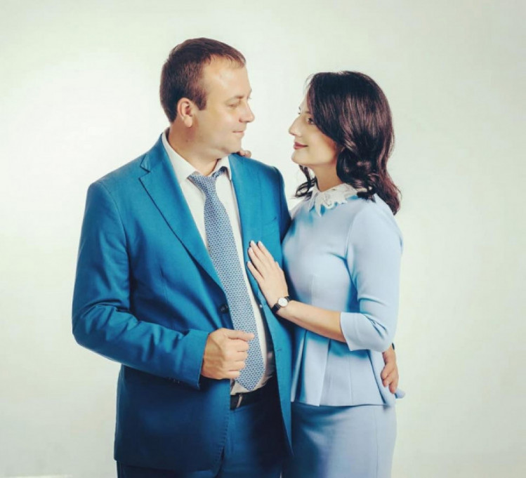 Сергей Борзов с женой Ириной. Фото с Facebook-страницы главы ОГА