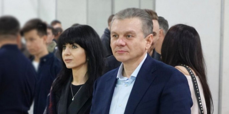 Сергій Моргунов з дружиною