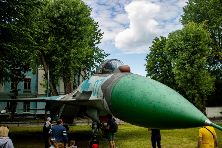 Су-27. Музей ВВС в Виннице