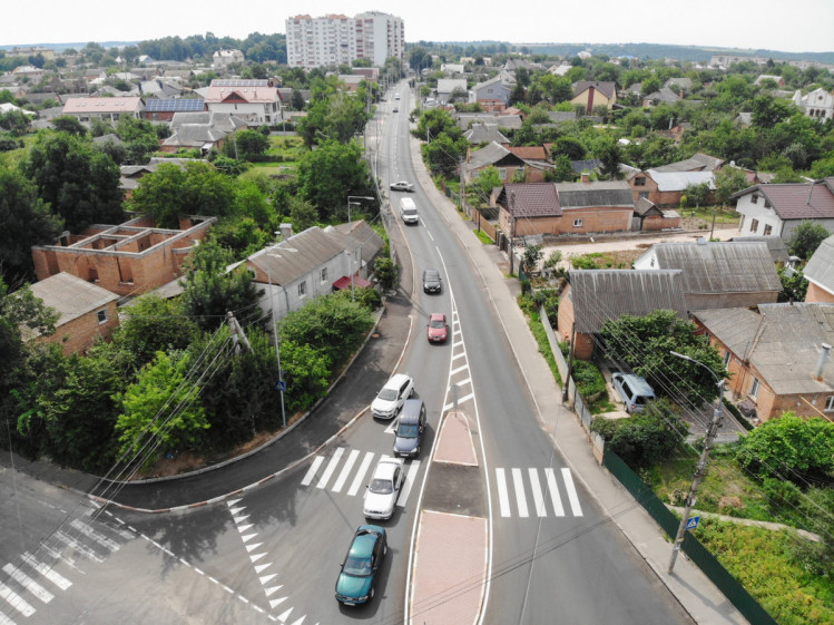 У Вінниці завершено ремонт вулиці Гальчевського