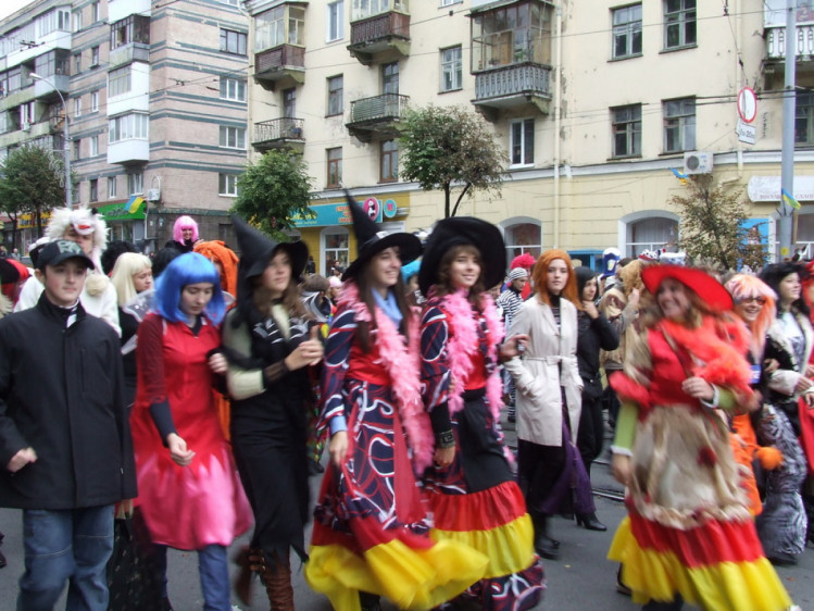 День міста у Вінниці - 2008, карнавал
