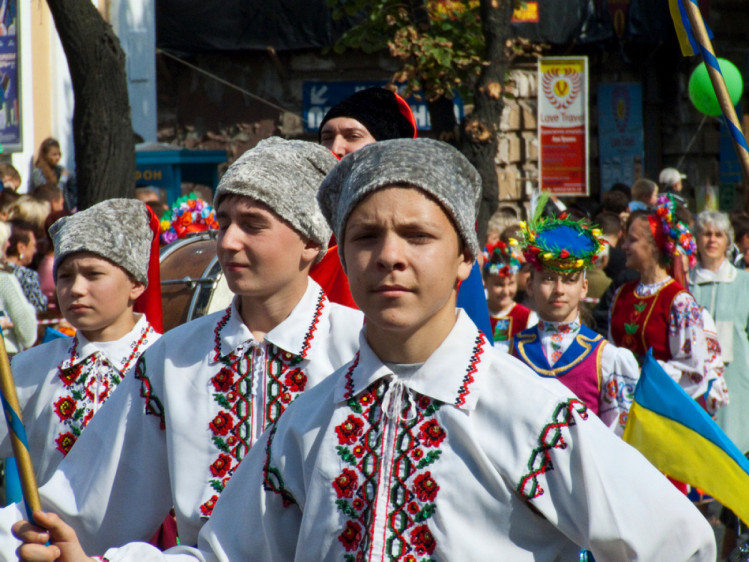 День города в Виннице, 2010 год. ансамбль & quot; Барвинок & quot;