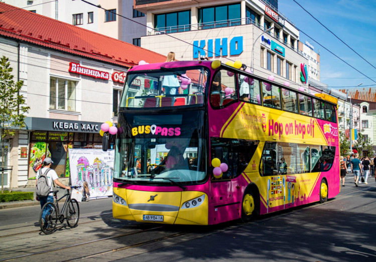 День міста у Вінниці - 2021.Екскурсійний автобус