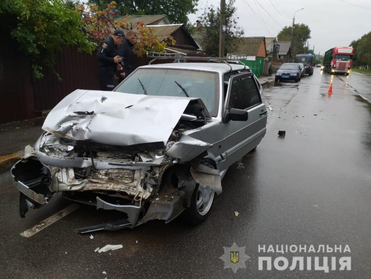 Смертельна аварія на Волошковій