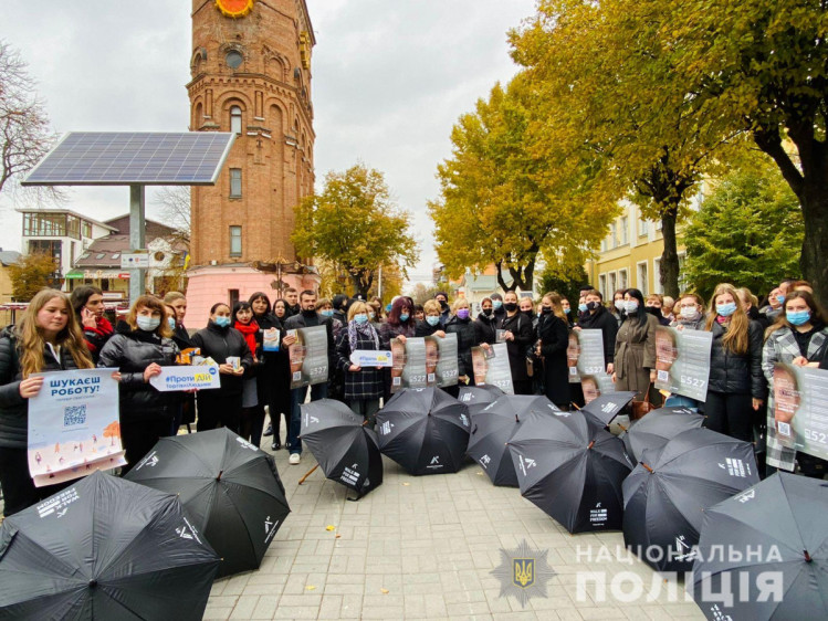 У Вінниці провели всеукраїнську мовчазну акцію "Хода за свободу"