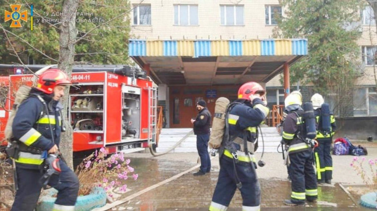 У Вінниці горів гуртожиток