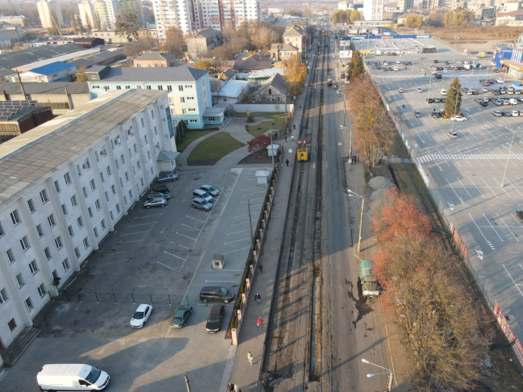 Реконструкція вулиці Батозької у Вінниці
