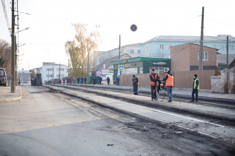 Реконструкція вулиці Батозької у місті Вінниці