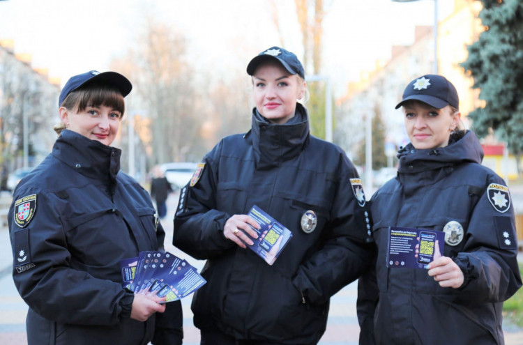 У Вінниці поліцейські провели антинаркотичну акцію для молоді