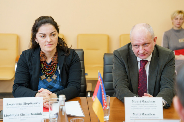 Посол Європейського Союзу в Україні Матті Маасікас приїхав до Вінниці