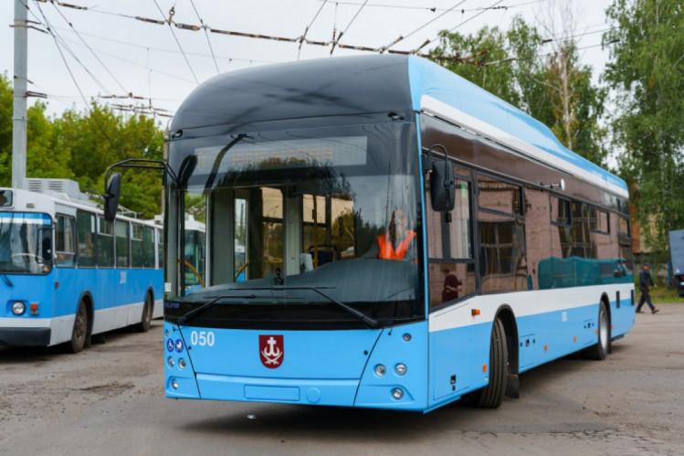 Тролейбус вінницького виробництва