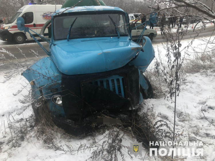 Авария возле Тыврова Винницкой области