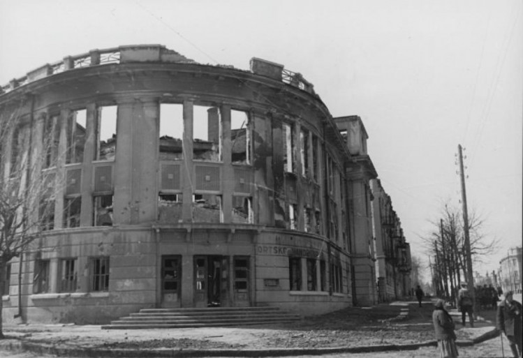 Сожженная библиотека. Вінница. 1944 год
