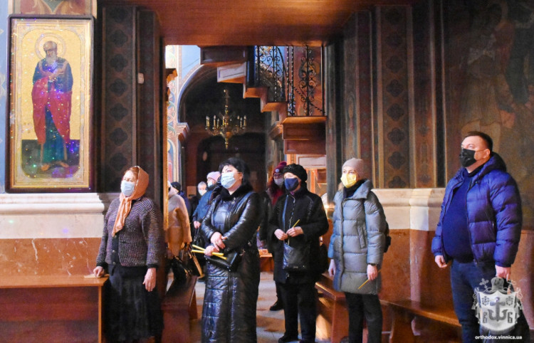 У Спасо-Преображенському кафедральному соборі Вінниці помолилися за Україну