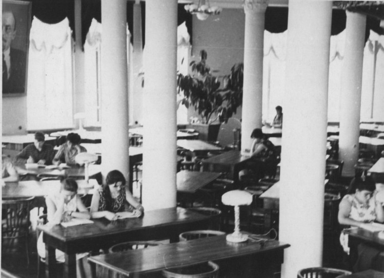 Читательный зал. 1969 год