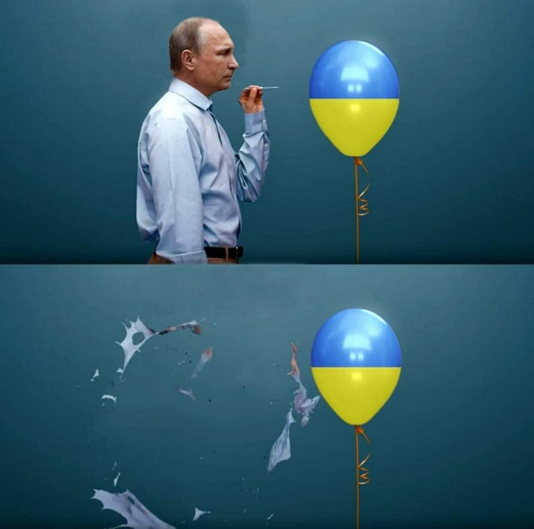 Путин лопнет