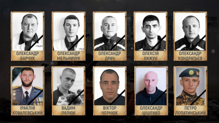 Жителі Вінниччини, загиблі на війні з 24 лютого по 24 березня